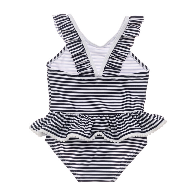 Nautical Stripe Skirt Swimsuit