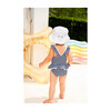 Nautical Stripe Skirt Swimsuit - One Pieces - 3