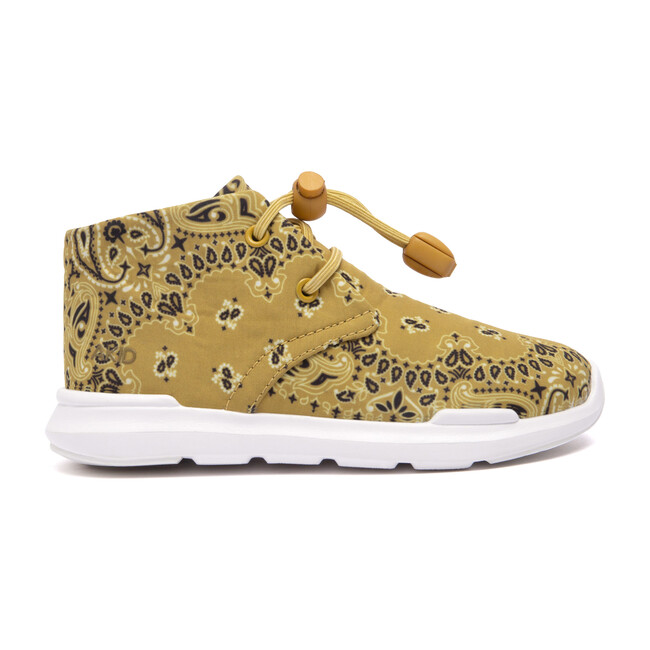 Remington Sneaker, Mustard Yellow Bandana Print