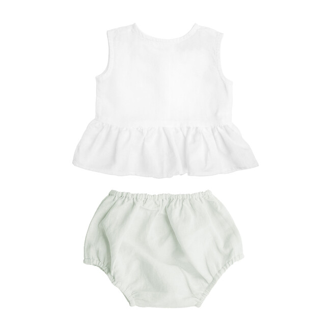 Peplum Blouse and Grey Bloomer Gift Set