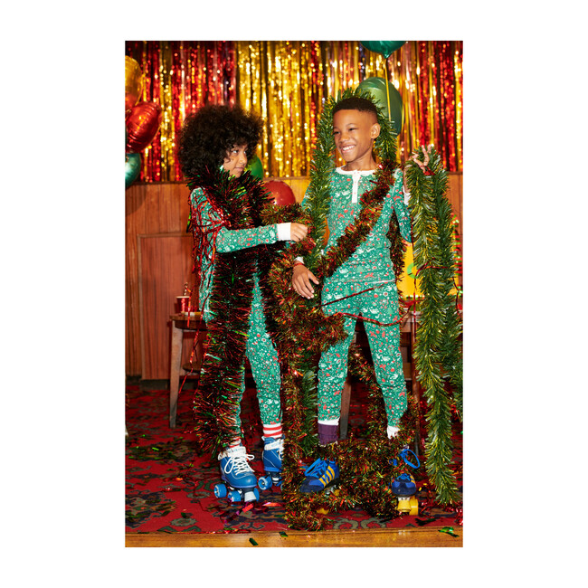 Green Kids Pajamas, Jingle Bell Rock