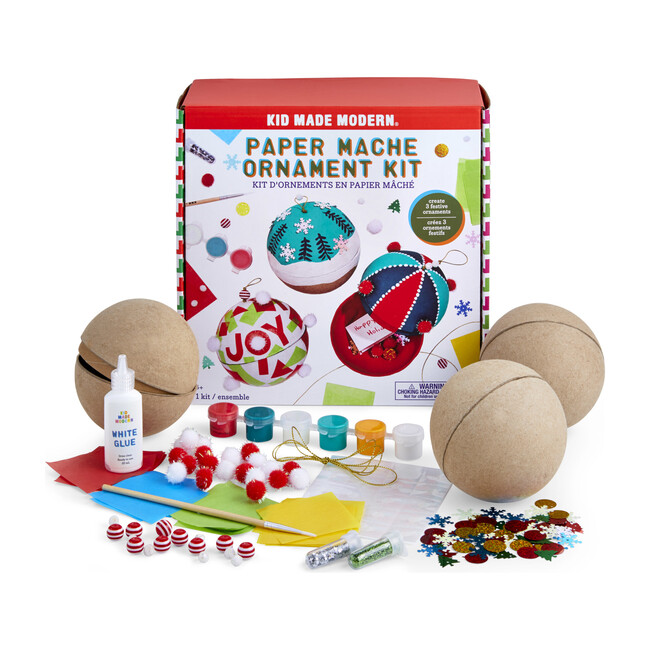 Paper Mache Ornament Kit