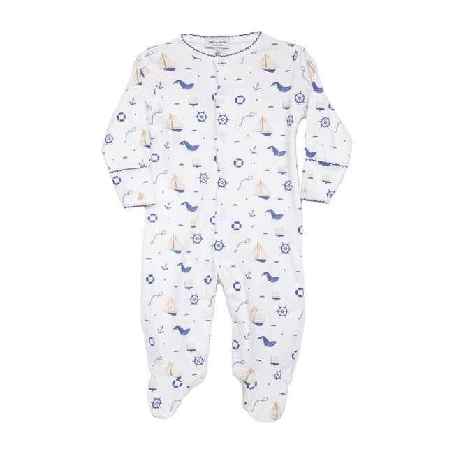 Nautical Footie - Onesies - 1
