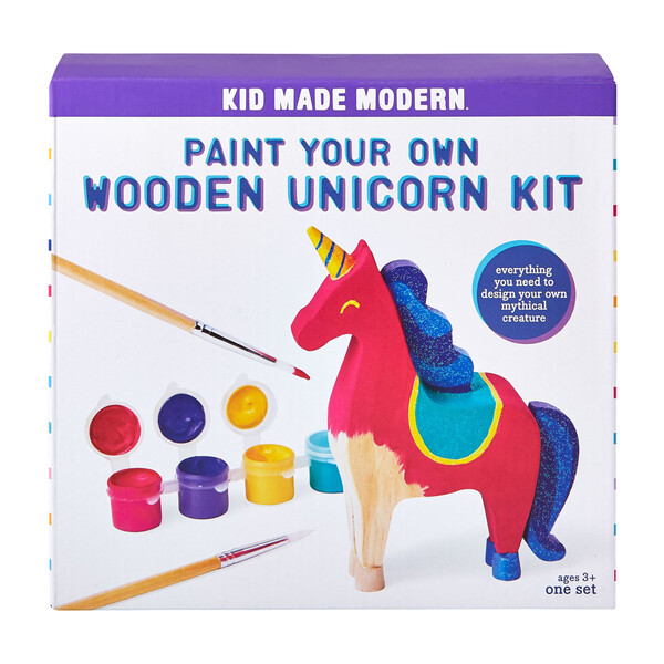 Paint Your Own Wooden Unicorn Play Learning Arts & Crafts