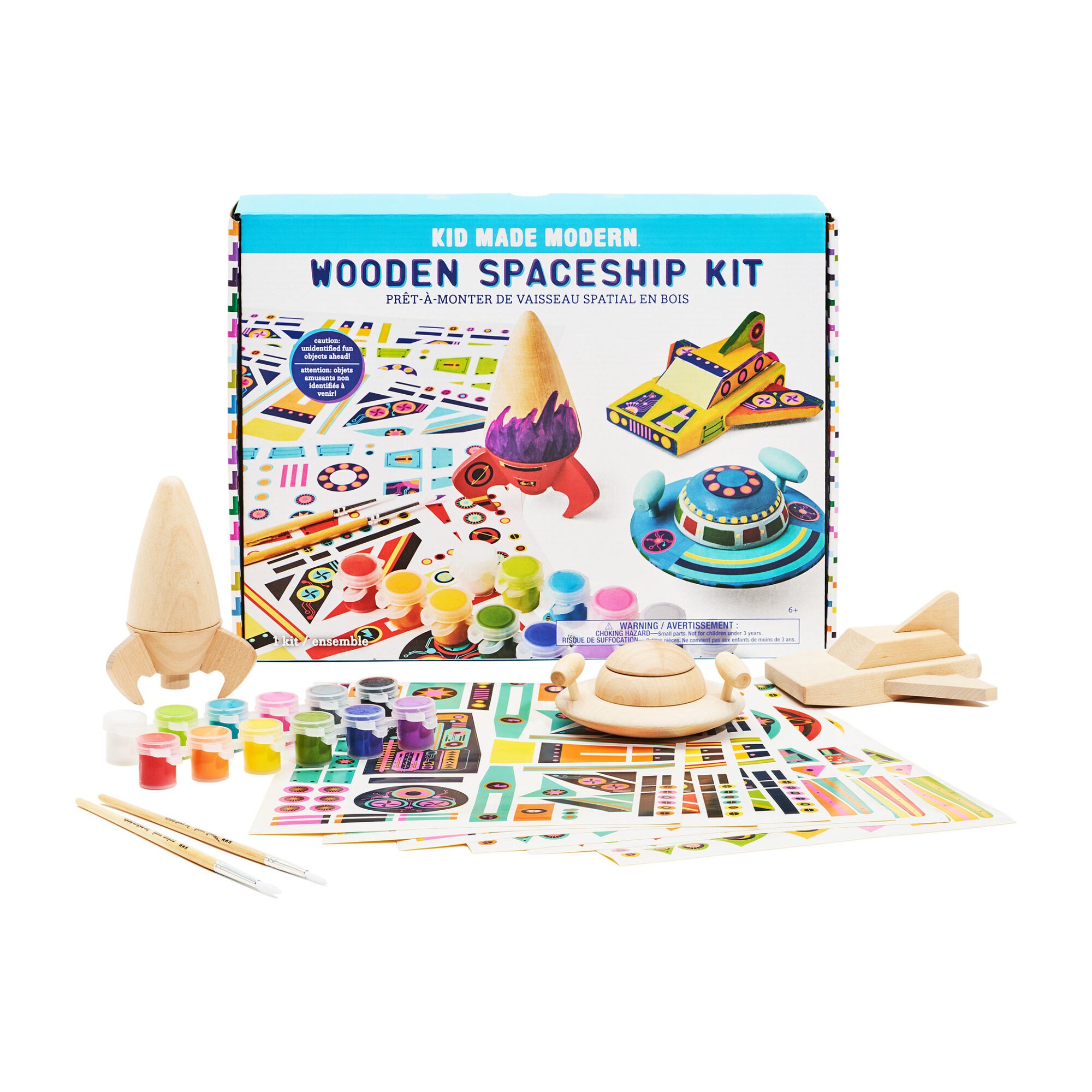 Wooden Spaceship Craft Kit