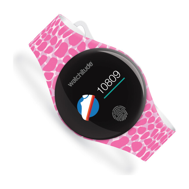 Move 2 Kids Activity Watch, Pink Crocodile