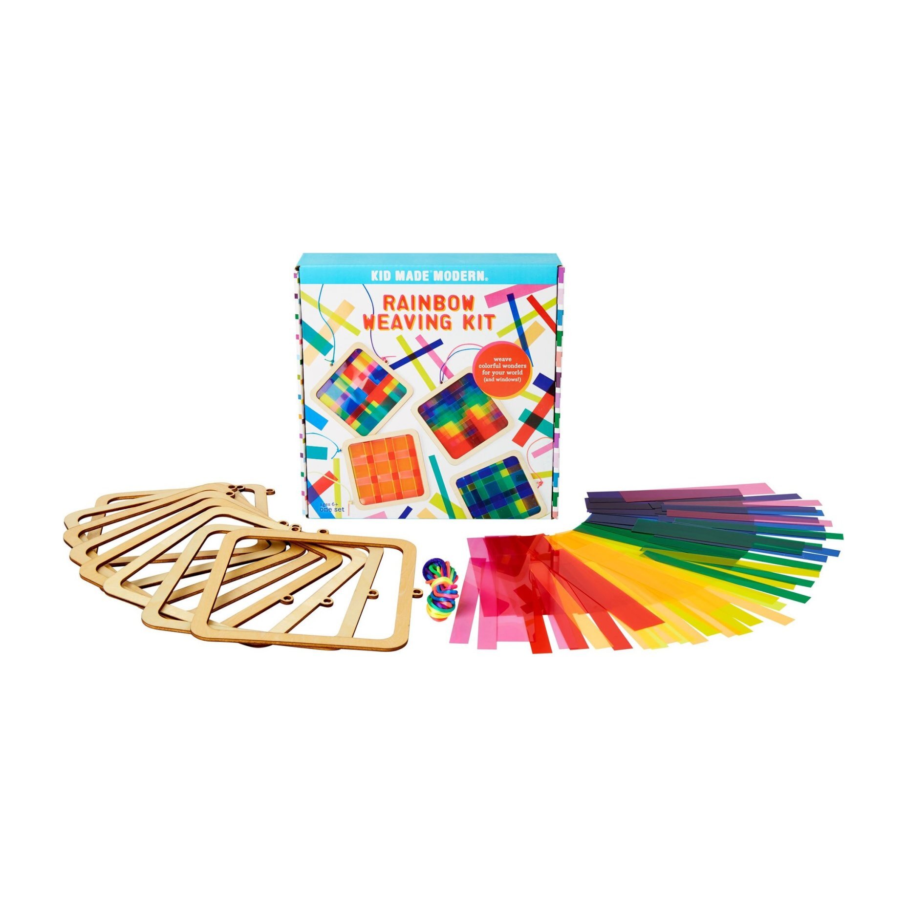 Rainbow Weaving Kit - Kid Made Modern 