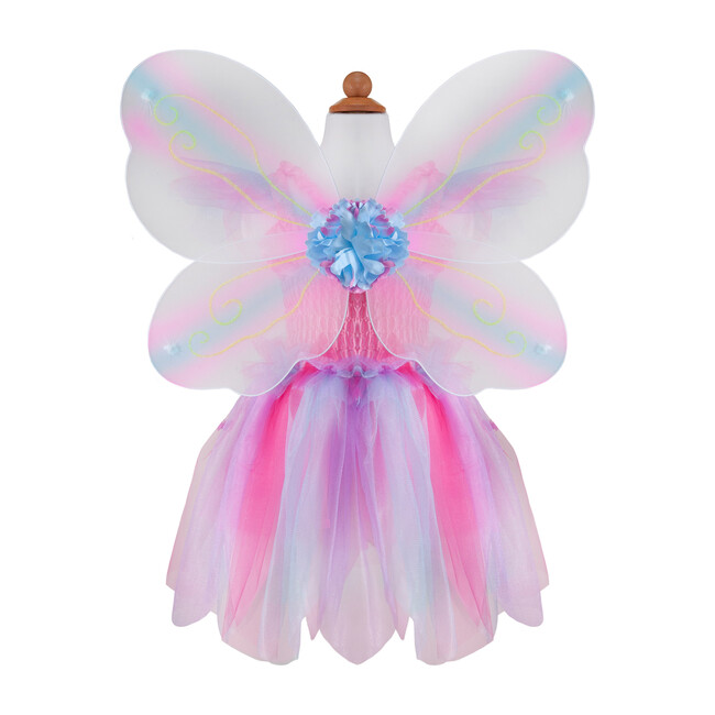 Butterfly Dress, Wings & Wand, Pink