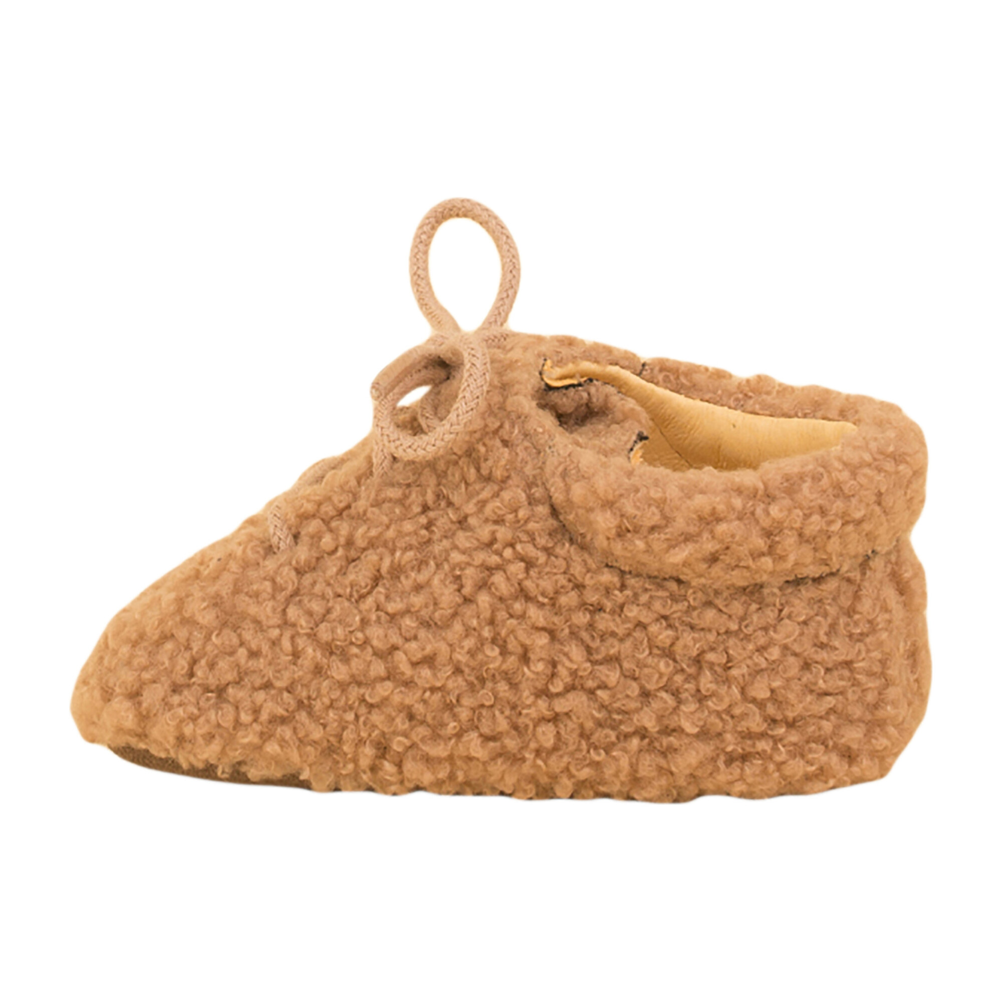 Baby Soft Sheep Bootie, Camel
