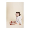 Ballerina with Strap, Terracota - Flats - 5