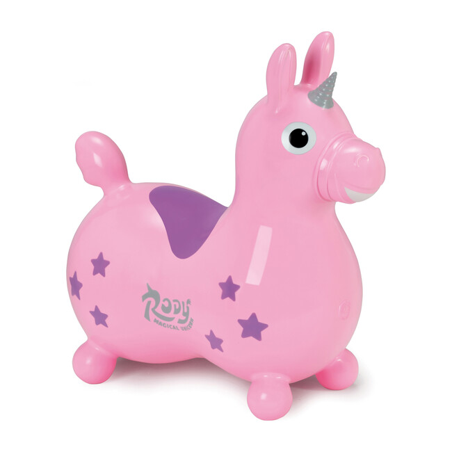 Rody Magical Unicorn with Pump, Pink
