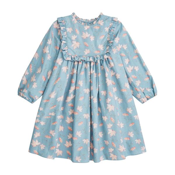 Francesca Blue Exclusive Print Dress - Baby Girl Clothing Dresses ...