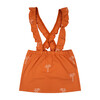 Palmtrees Salopette Dress, Bombay Brown - Dresses - 1 - thumbnail