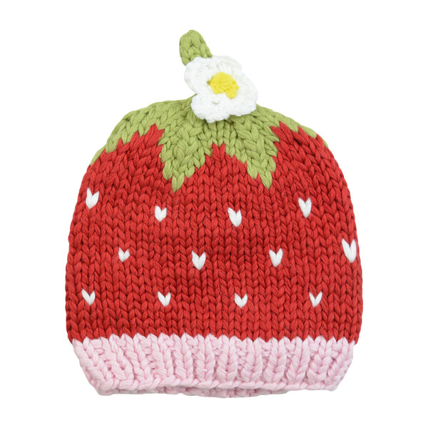 Bamboo Addie Strawberry Hat Baby Girl Accessories Hats & Mittens