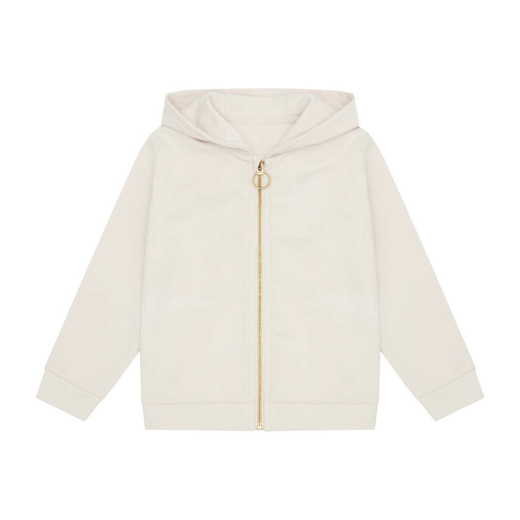 organic cotton zip up hoodie