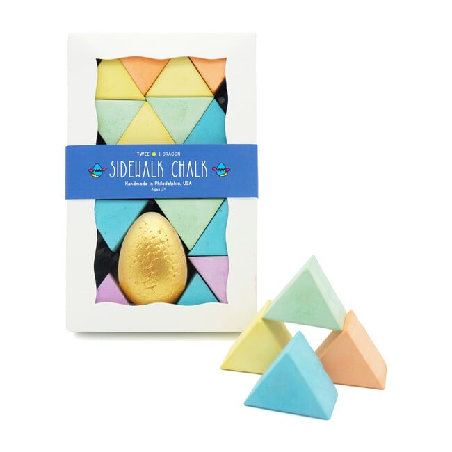 One Dragon Egg & Scales Sidewalk Chalk - Arts & Crafts - 1