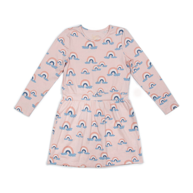 *Exclusive* Camilla Dress, Pink Rainbow