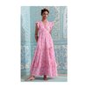 Women's Gabriela Dress, Clover Field Pink - Dresses - 3