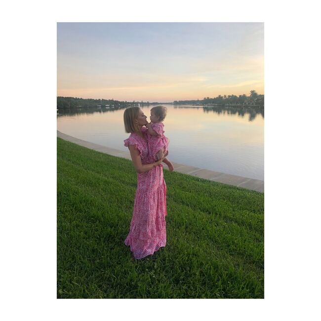 Women's Gabriela Dress, Clover Field Pink - Dresses - 4