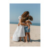 *Exclusive* Scarlett Smocked Dress, Blue Diamond - Dresses - 3