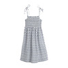 *Exclusive* Scarlett Smocked Dress, Blue Diamond - Dresses - 4