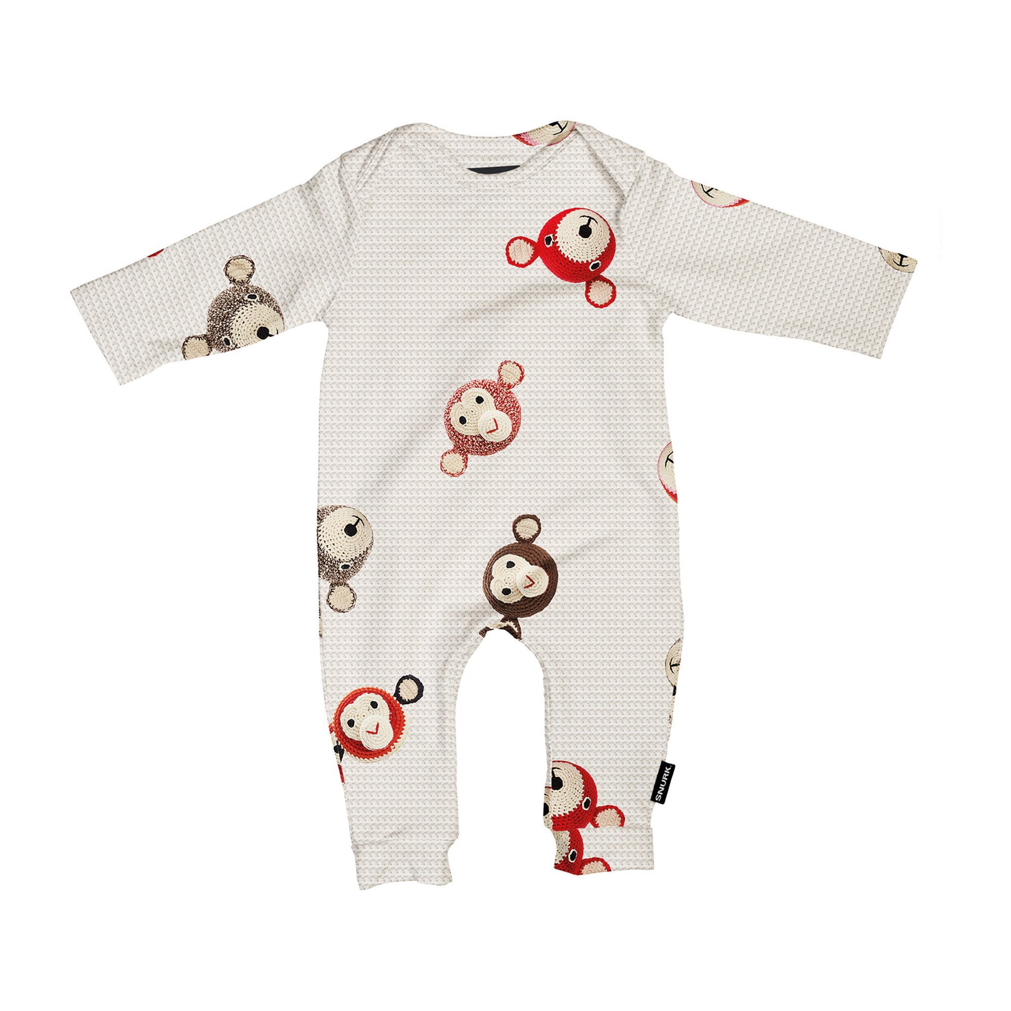 x Anne-Claire Petit *Exclusive* Teddy/Chimp Baby Jumpsuit