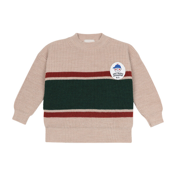 Patch Jumper, Stripes