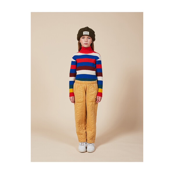 Turtle Neck Jumper, Multicolor Stripes