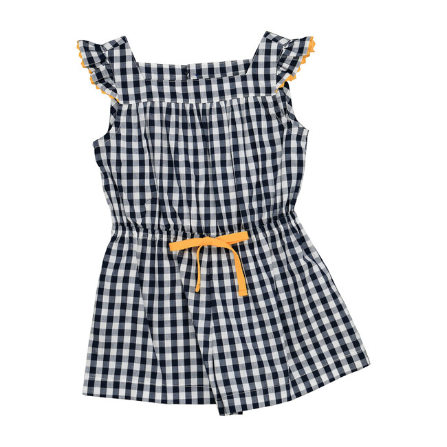 baby girl navy romper