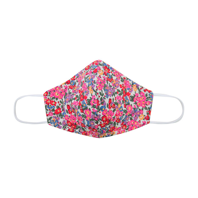 Cotton Face Mask, Multi Floral - Face Masks - 1
