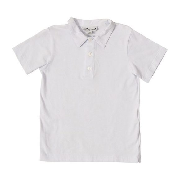 Busy Bees Polo, White