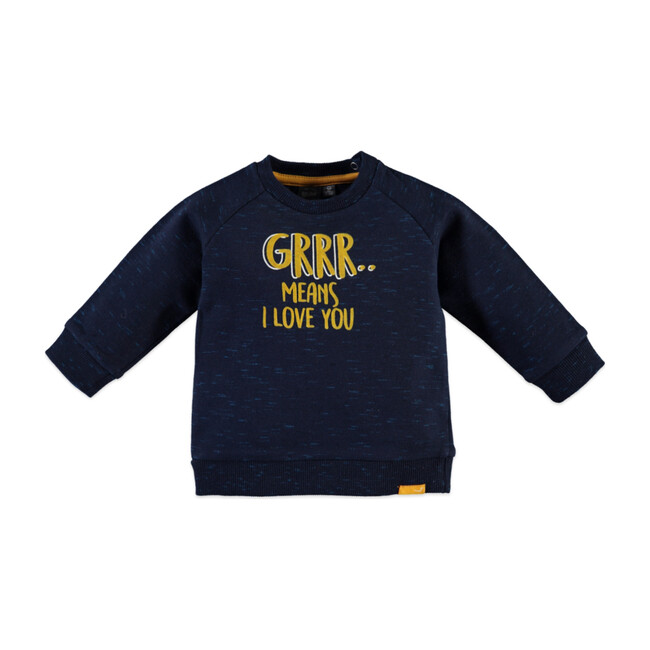 Grrr Sweatshirt, Navy