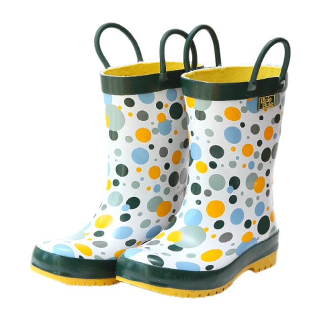 Rain Boots, Multi Dot