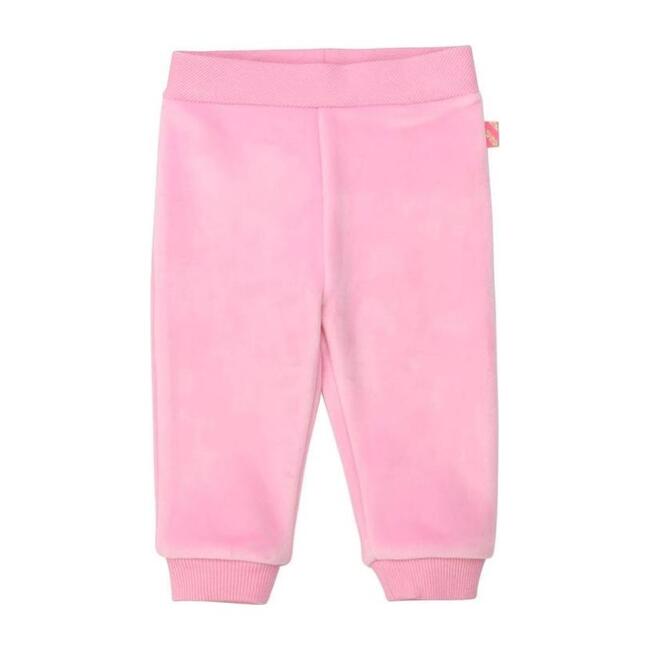 Velour Jogging Bottoms, Pink - Billieblush Pants | Maisonette