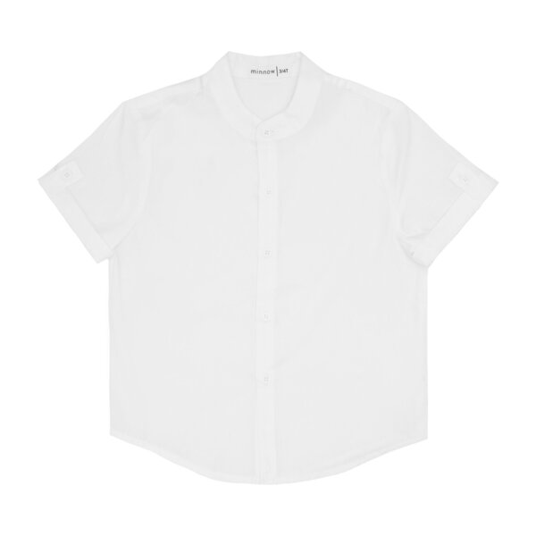 Boys White Button Down Shirt - Kids Boy Clothing Tops - Maisonette