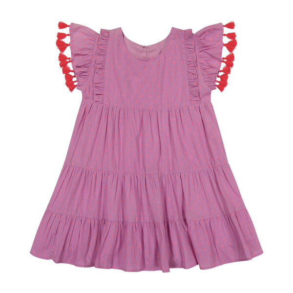 Sophie Tassel Dress, Pink Swiss Dot - What's New Shops Mommy & Me Shop ...