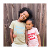 Strong Brave Kind Tee, Green