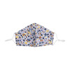 Floral Check Mask Bundle, Blue & Purple - Face Masks - 2