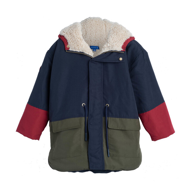 Hayden Jacket, Navy Multi