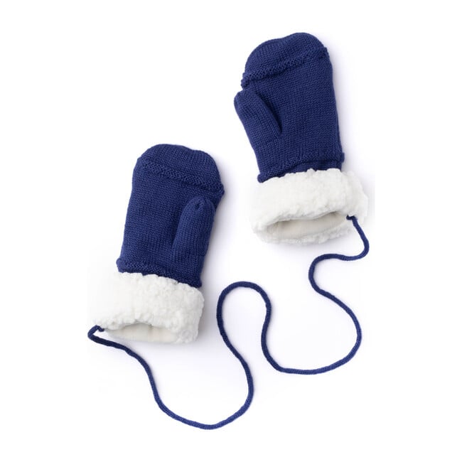 Pari Mittens, Blue
