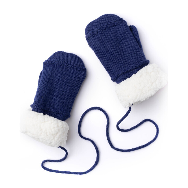 Pari Mittens, Blue