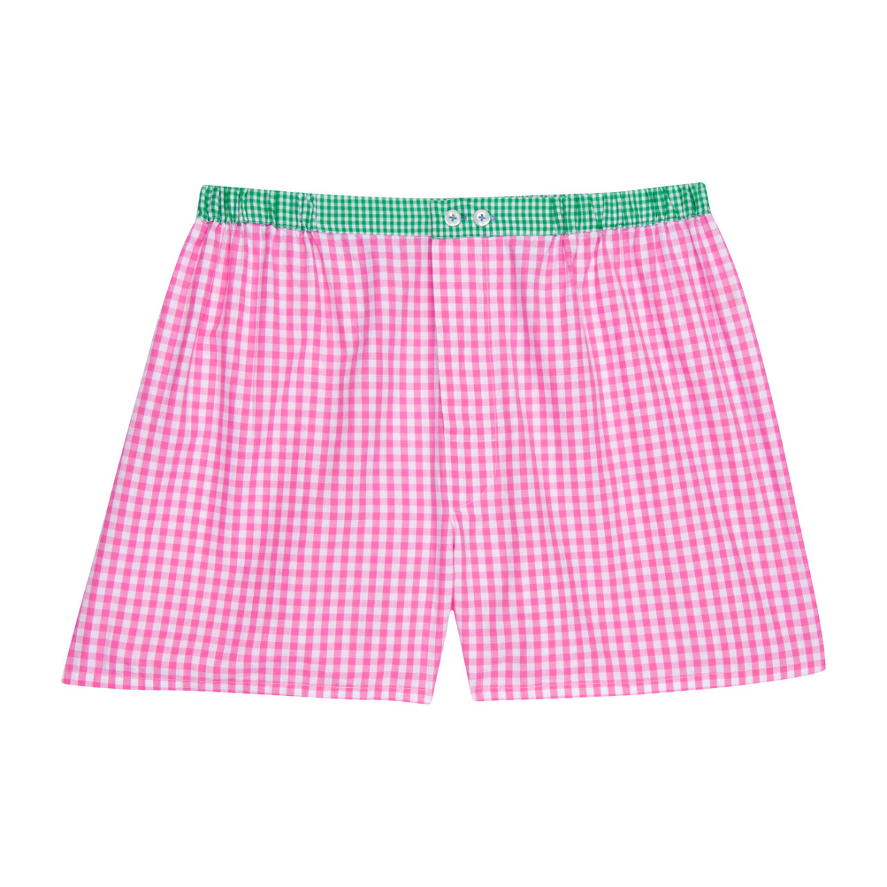 gingham boxer shorts