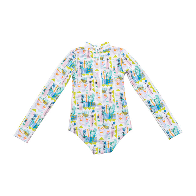*Exclusive* Mini Kelly Long Sleeve One Piece, Sol Fruit