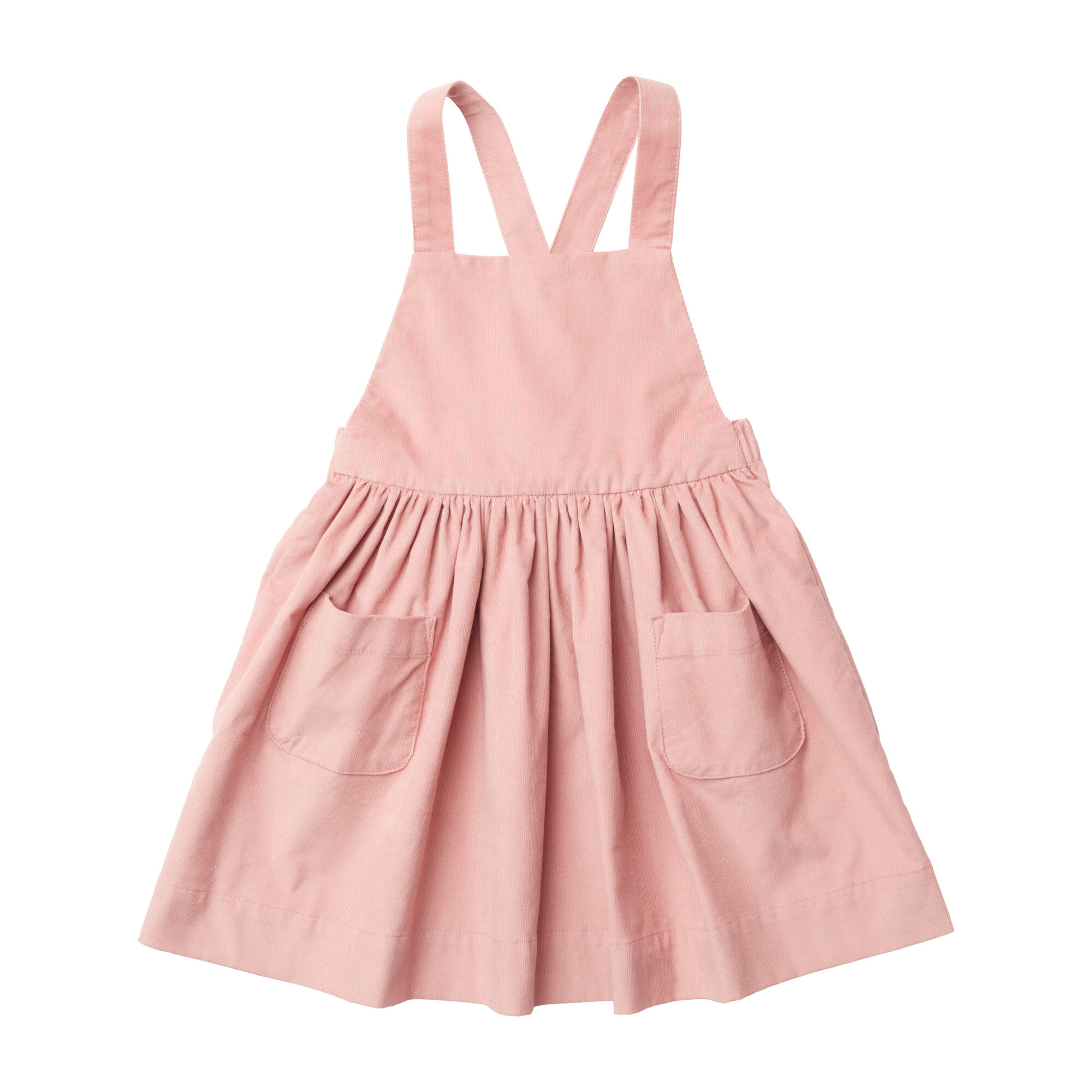Ines Pinafore Dress, Petal