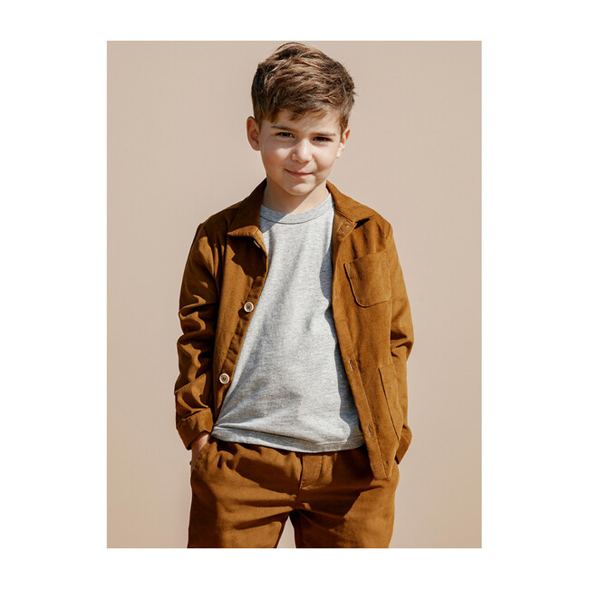 Oscar Chore Shirt, Caramel