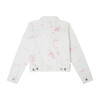 Priya Washed Jacket, Pink Tie Dye - Jackets - 2