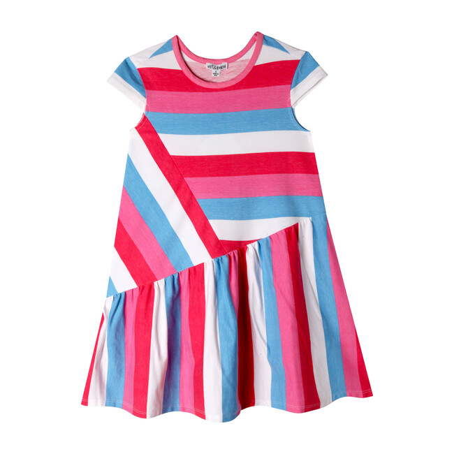 Kai Dress, Bright Stripe - Play Dresses - 1