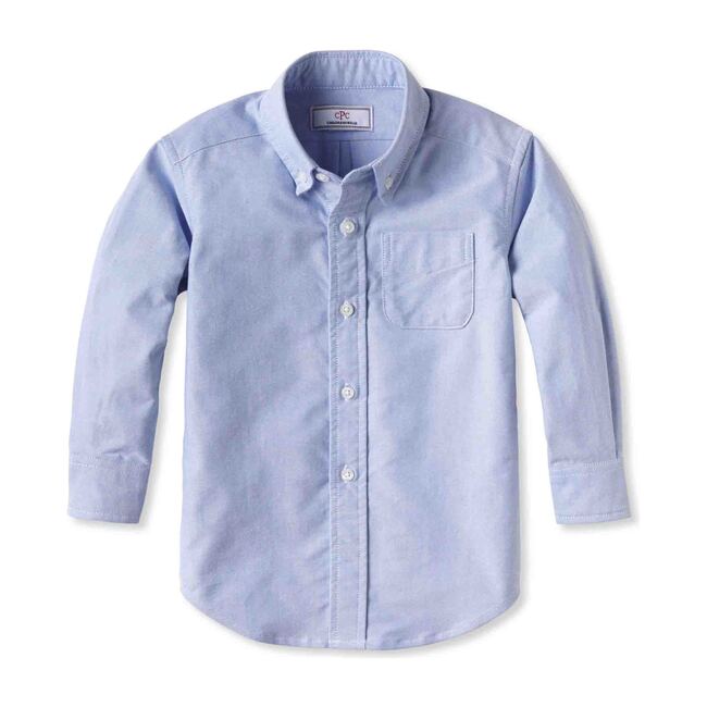 Owen Button Down shirt, Blue Oxford