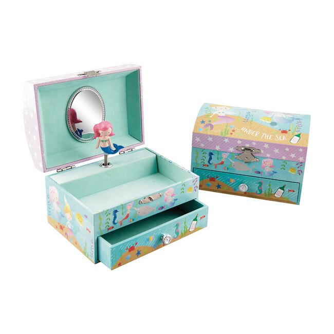 Mermaid Jewelry Box - Accents - 1