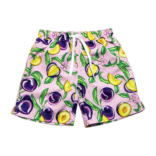 Mini Major Boys Boardshort, Honey Plum